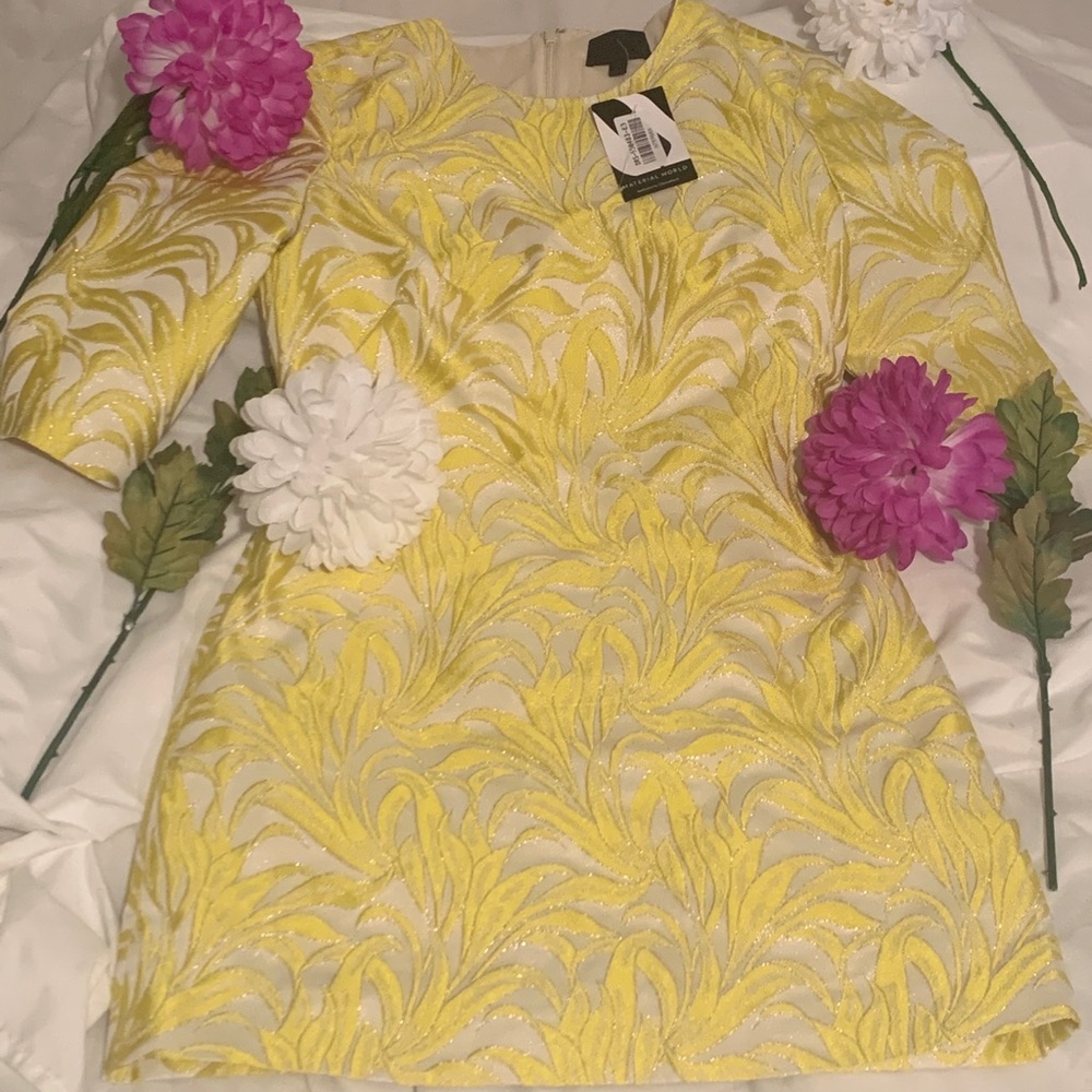 🌹 Intermix Yellow/Gold Dress🌹 - Picture 2 of 5